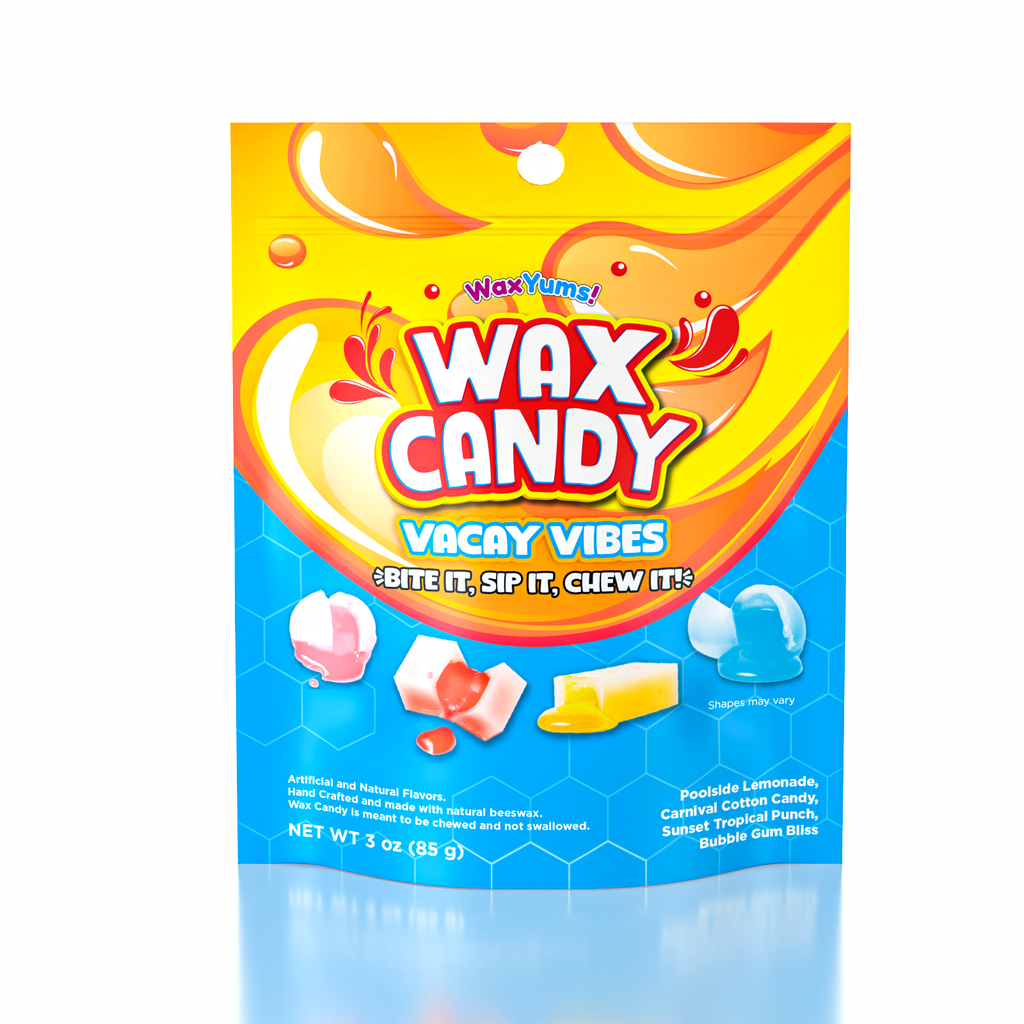 WaxYums! Vacay Vibes Chewy Gushing Wax Candy Bag