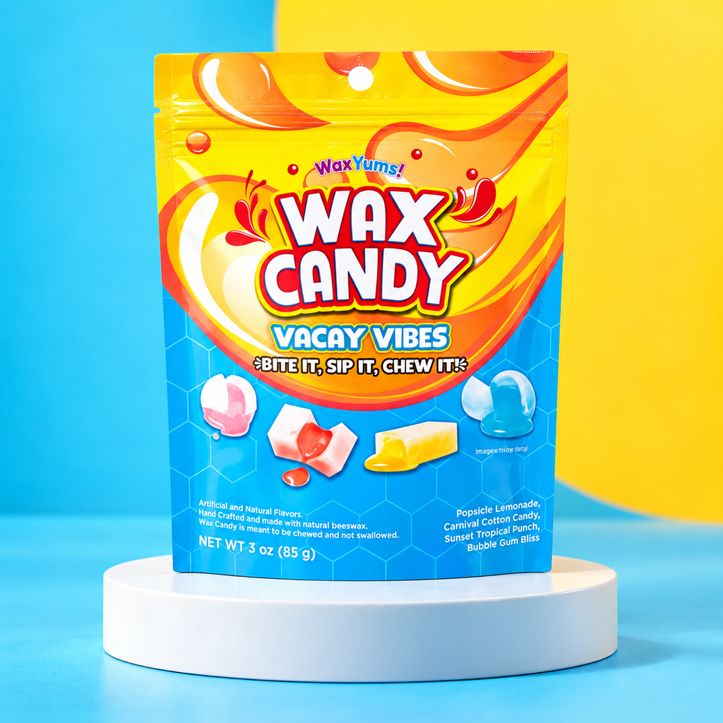 WaxYums! Vacay Vibes Chewy Gushing Wax Candy Bag
