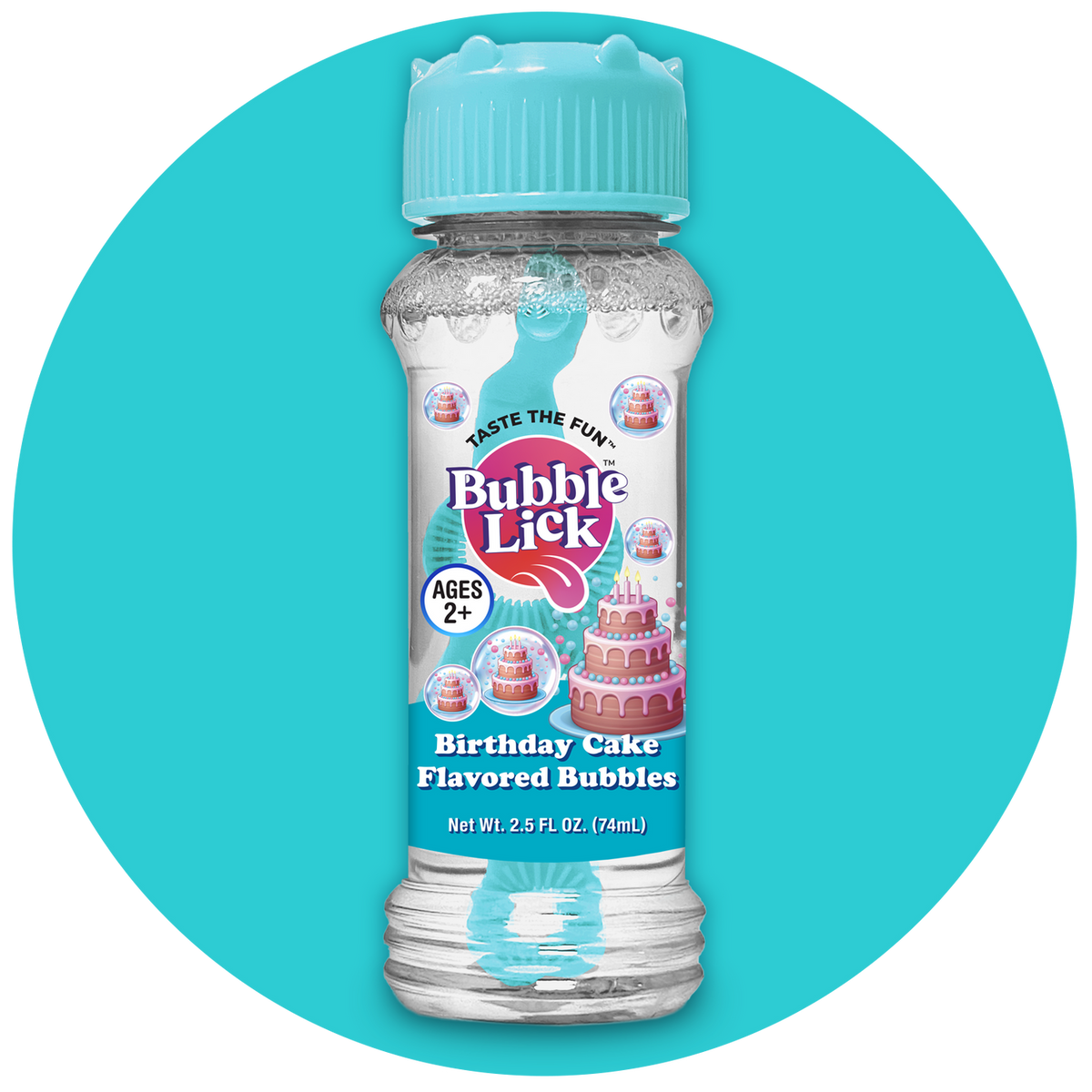 Bubble Lick - Birthday Cake Flavored Bubbles
