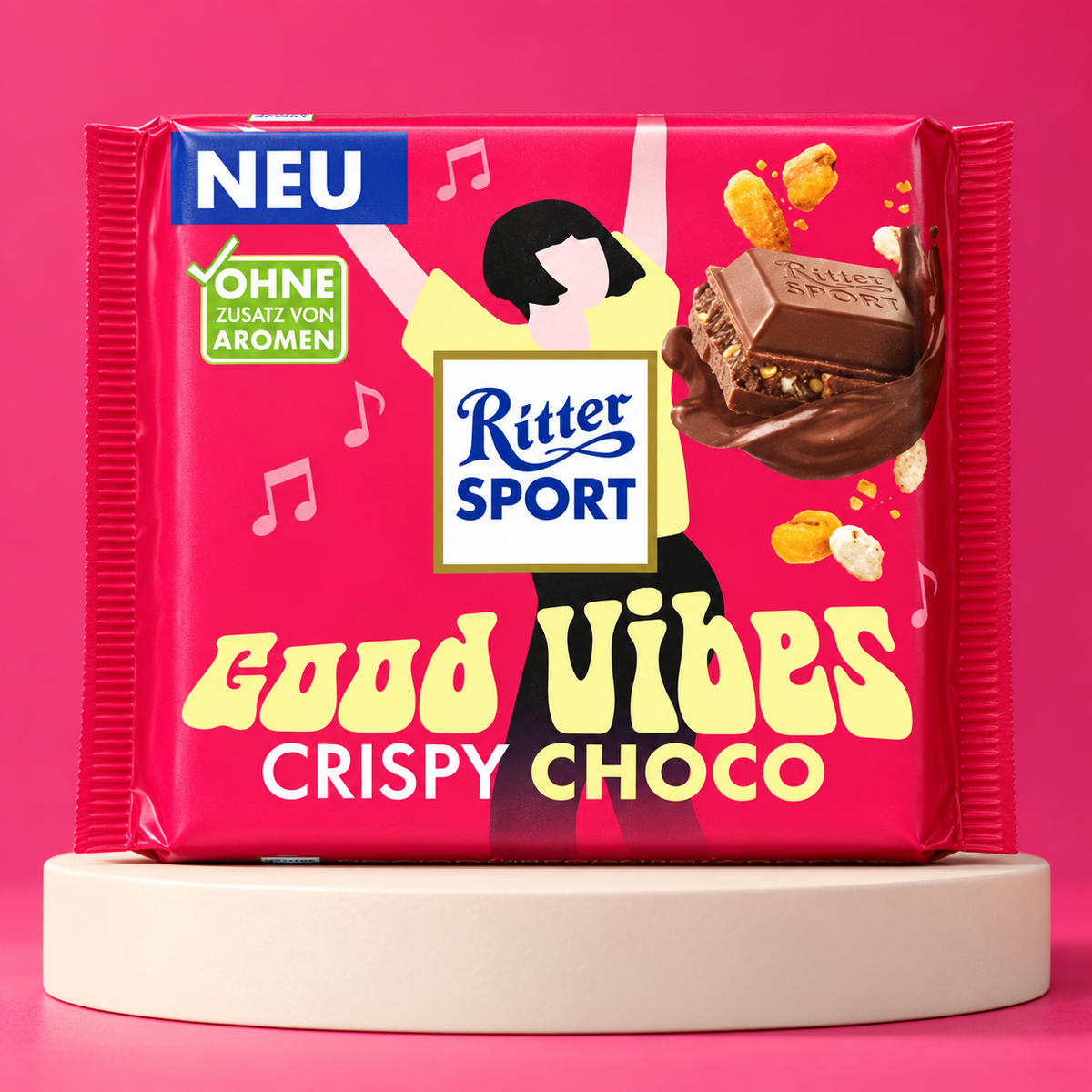 Ritter Sport Good Vibes Crispy Choco 100g (Germany)