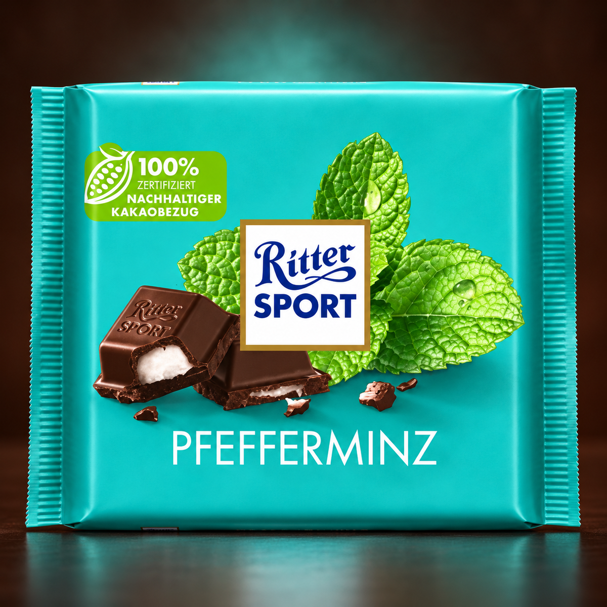 Ritter Sport Dark Peppermint 100g (Germany)