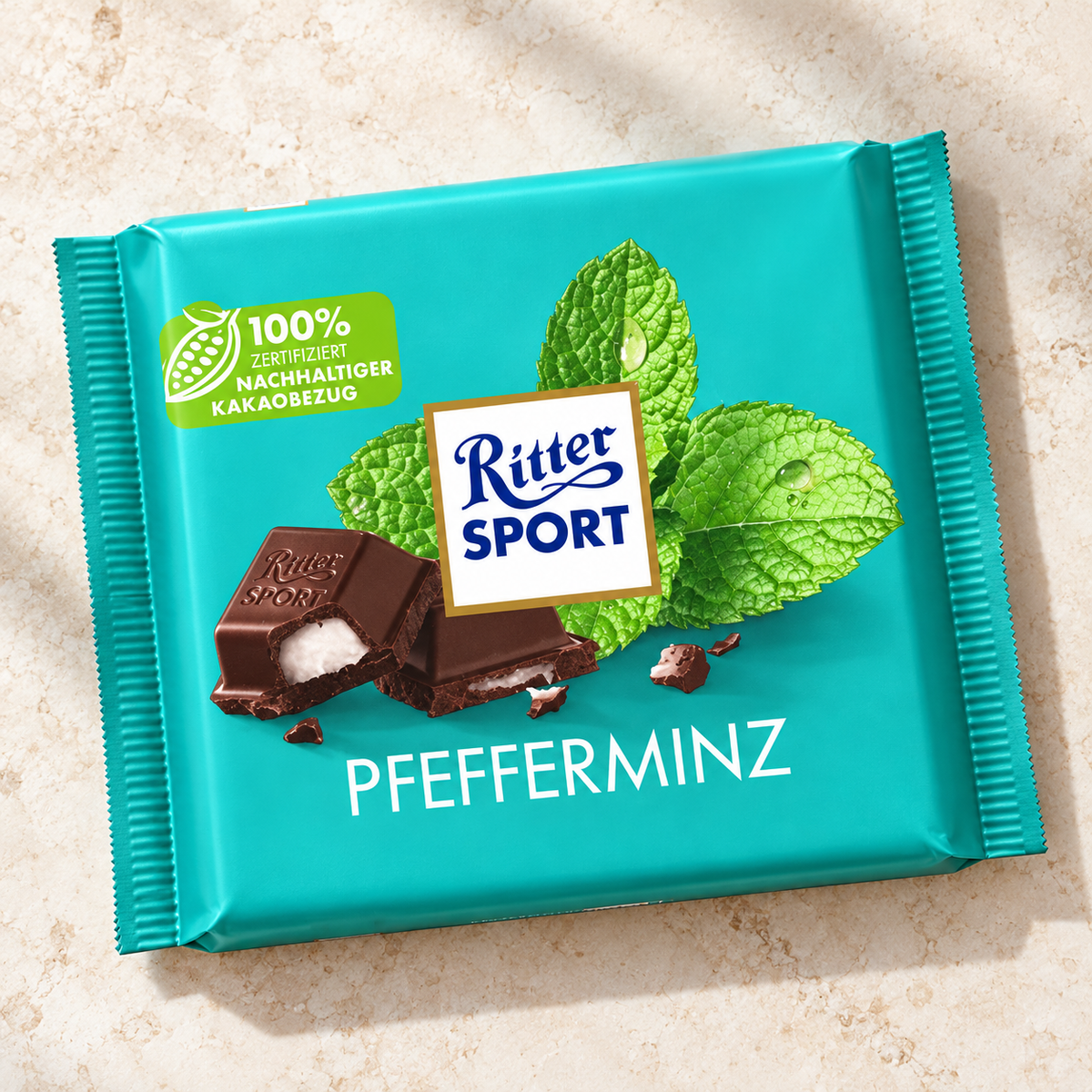 Ritter Sport Dark Peppermint 100g (Germany)