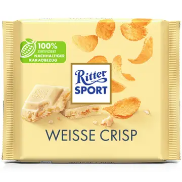 Ritter Sport White w/ Crisped Rice (Germany)