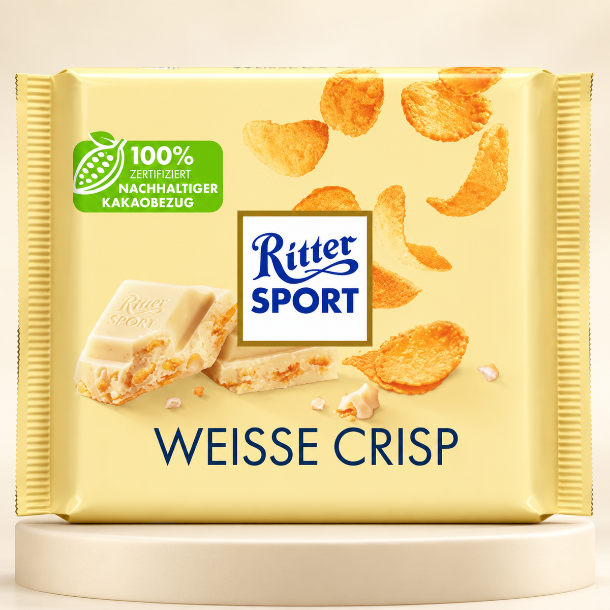 Ritter Sport White w/ Crisped Rice (Germany)