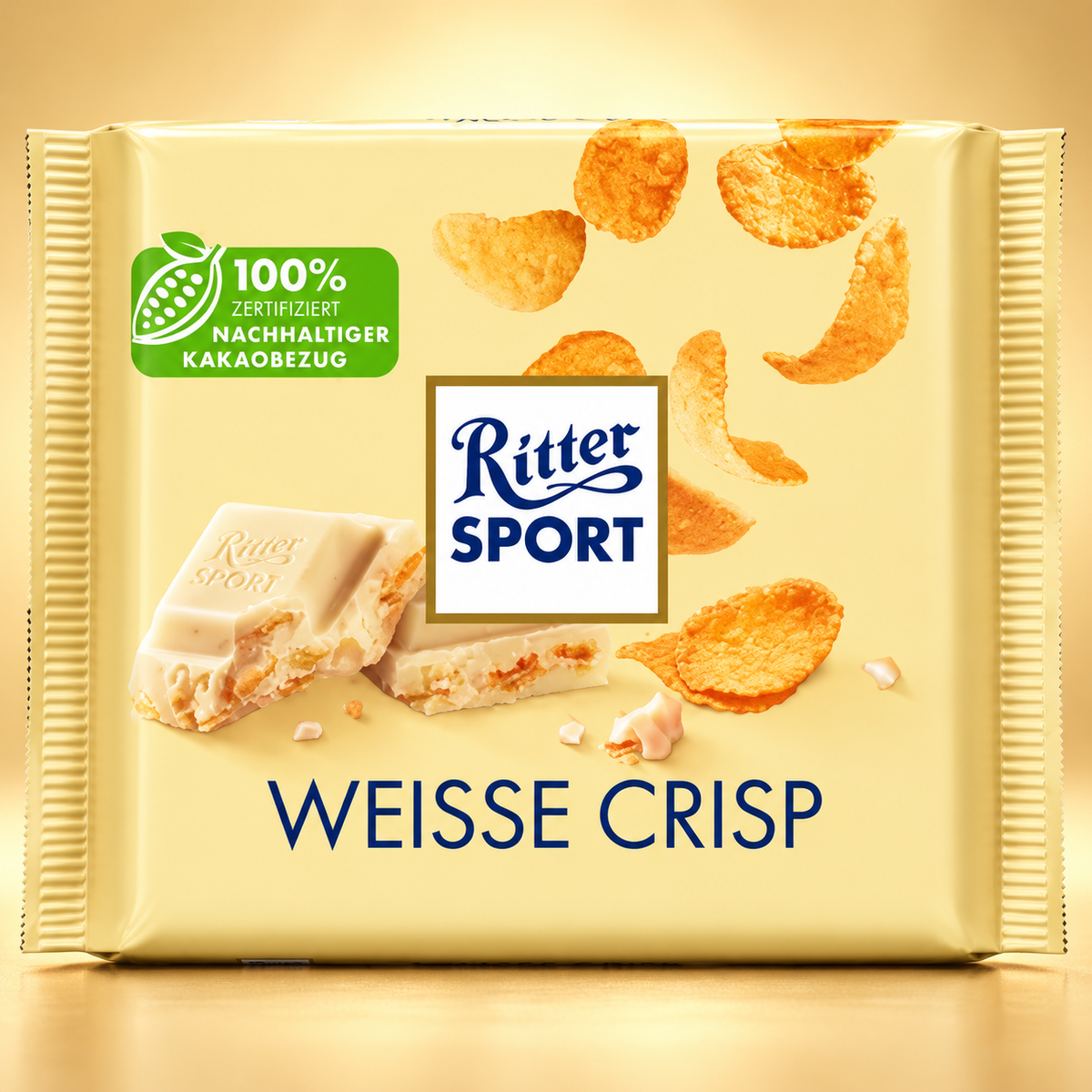 Ritter Sport White w/ Crisped Rice (Germany)