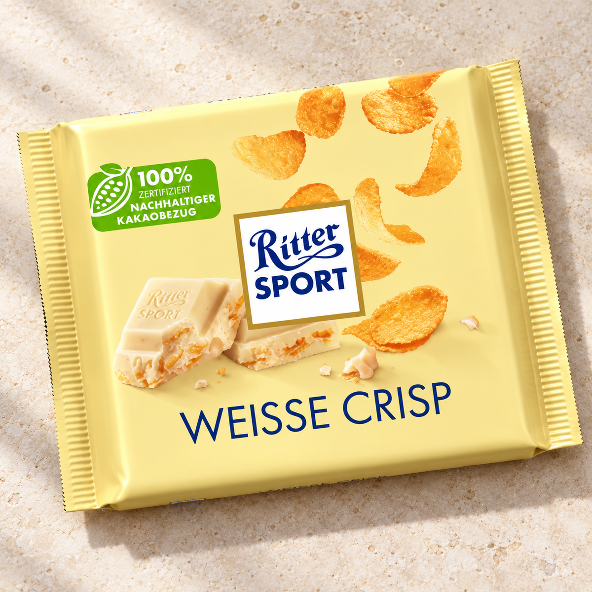 Ritter Sport White w/ Crisped Rice (Germany)