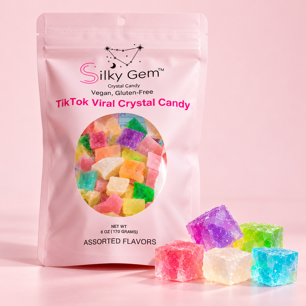 Silky Gem Crystal Candy Snack Bites 6oz