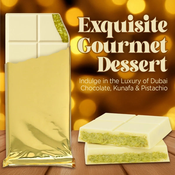 Viral White Chocolate Dubai Bar Large 7oz