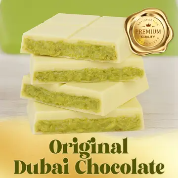 Viral White Chocolate Dubai Bar Large 7oz